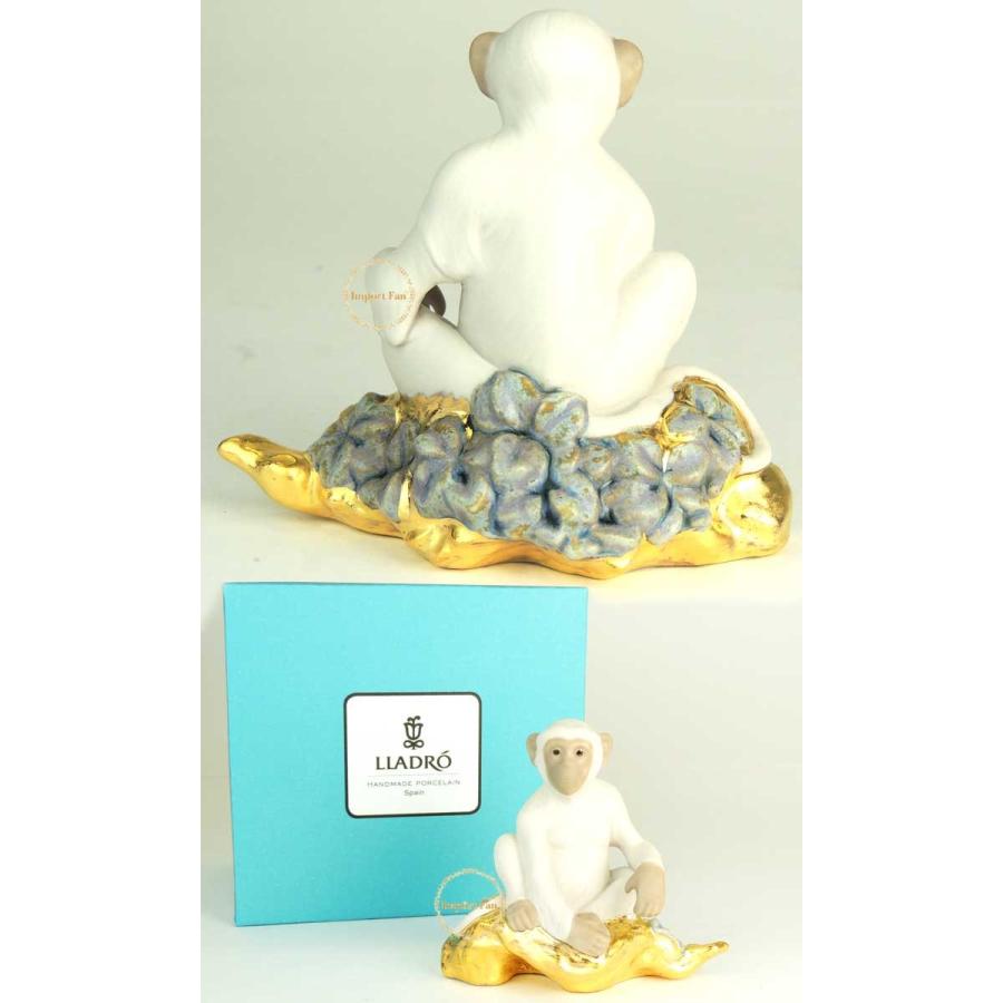 LLADRO（リヤドロ） サル ミニ 干支 猿 申 置物 01009175 LLADRO