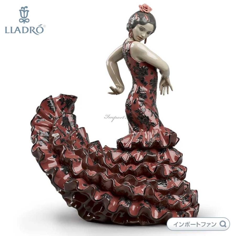 LLADRO（リヤドロ） フラメンコの炎 赤 レッド 置物 0108765 LLADRO