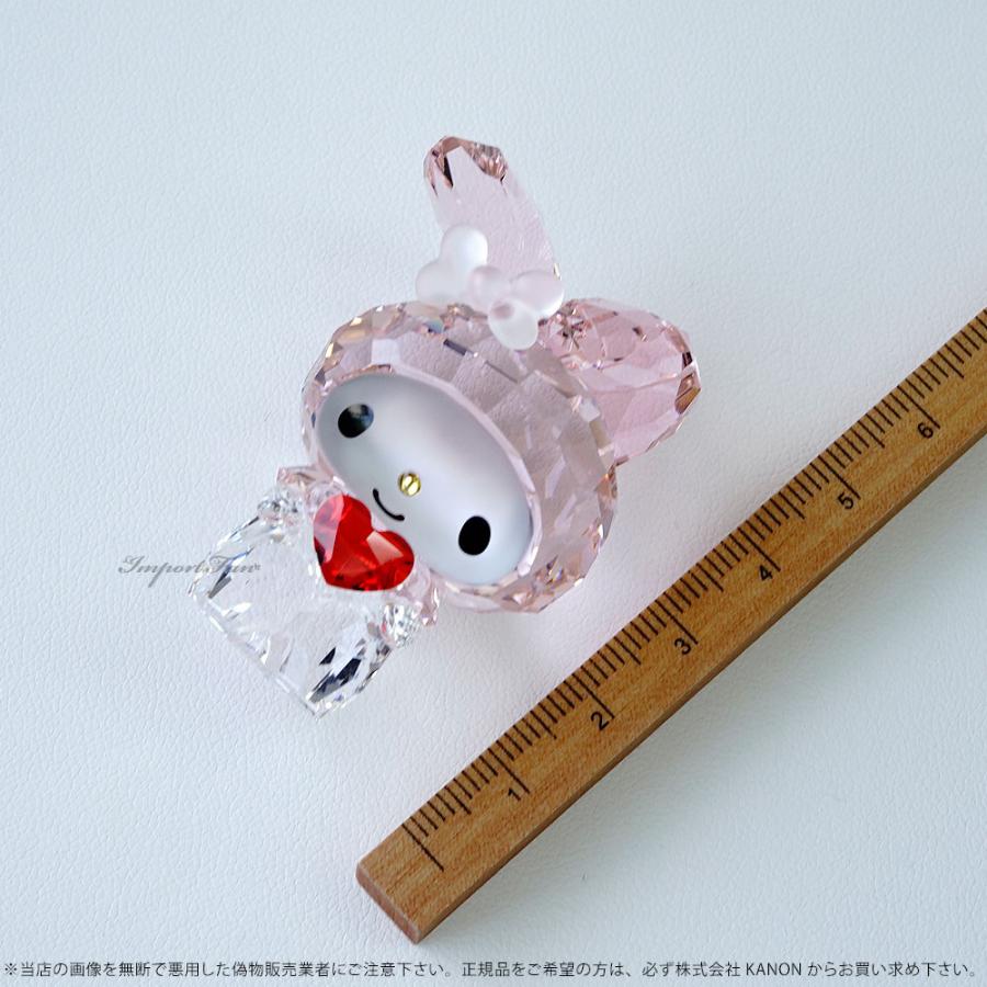 スワロフスキー マイメロディ マイメロ レッドハート Swarovski My