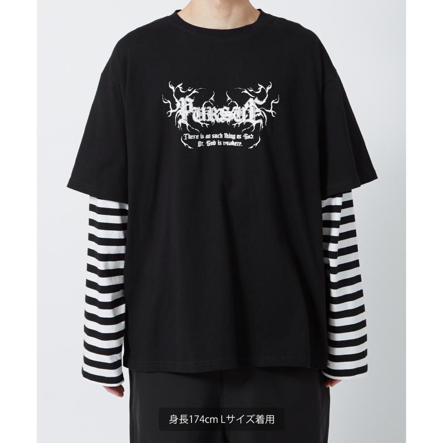 improves（インプローブス） ロンT メンズ フェイク レイヤード 重ね着