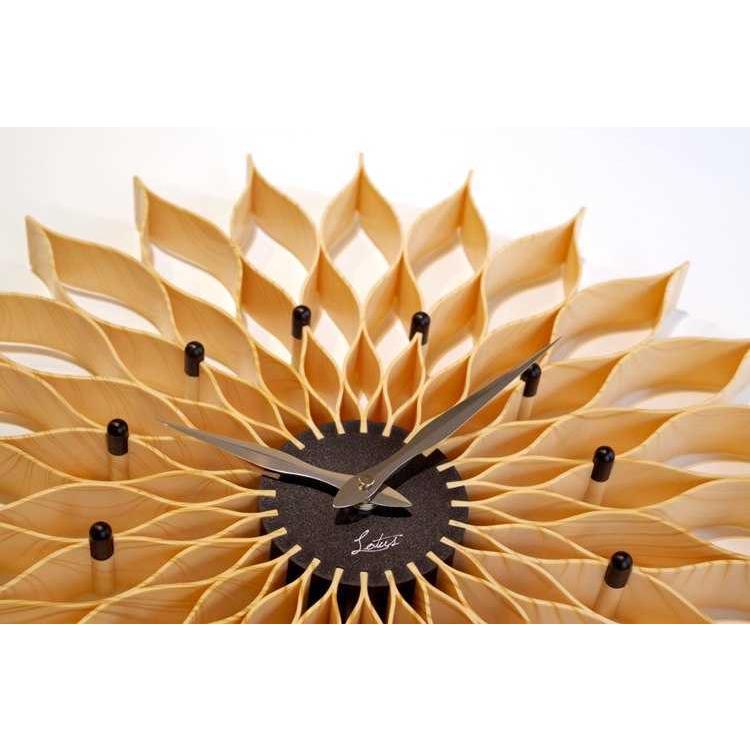 壁掛け時計 フラワー お花 可愛い ナチュラル 上品 北欧 ダリア