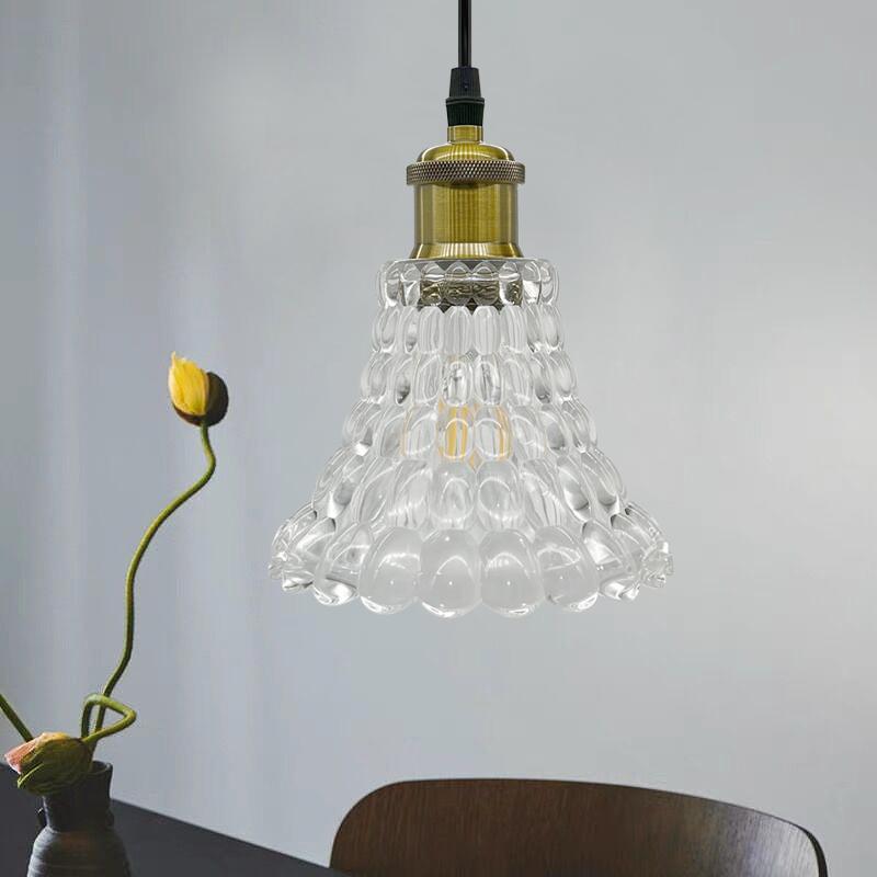 ペンダントライト 吊り下げライト ガラス 北欧 レトロ アンティーク