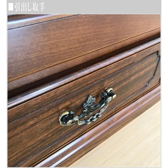 COLONIAL（カリモク家具） カリモク サイドボード アンティーク ガラス