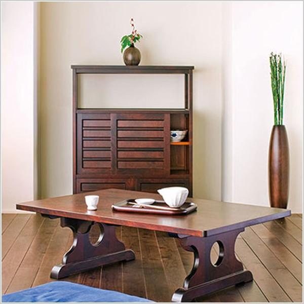 飛騨産業 北海道民芸家具 茶タンス 和風 茶箪笥 木製 無垢 茶ダンス