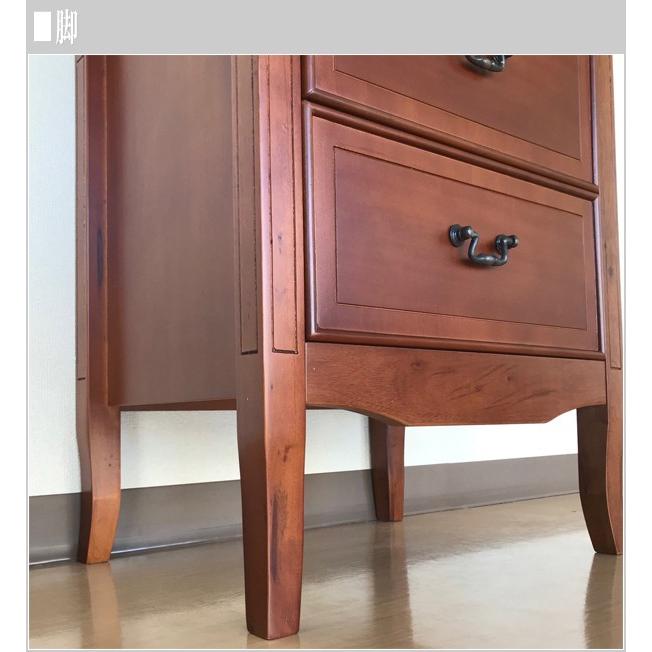 曙工芸製作所 チェスト 木製 電話台 おしゃれ FAX台 アンティーク