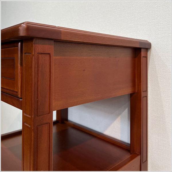 曙工芸製作所 電話台 おしゃれ FAX台 完成品 ファックス台