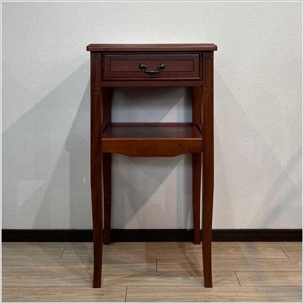 曙工芸製作所 電話台 おしゃれ FAX台 完成品 ファックス台