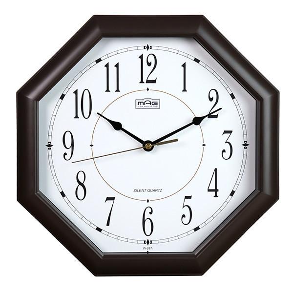 掛け時計 八角形 オクターゴ アナログ 時計 掛時計 八角 （ おしゃれ