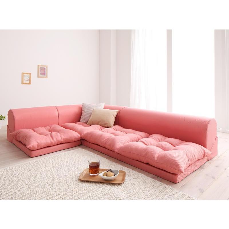 ローソファー 3人掛け おしゃれ 分割 ソファ 二人掛け こたつ カウチ