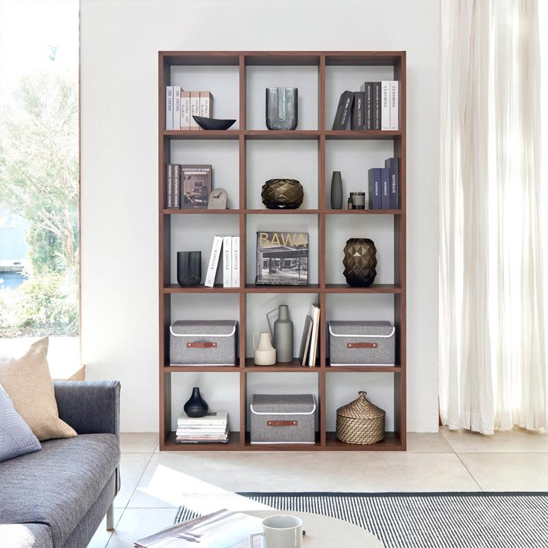 オープンラック 2列2段 幅84 高さ84 収納棚 おしゃれ 本棚 大容量 絵