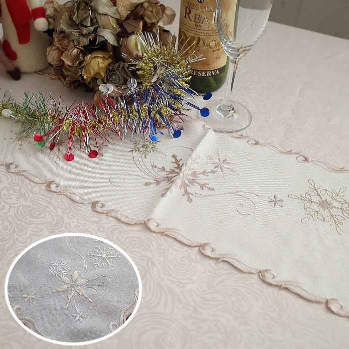 クリスマス テーブルセンター テーブルランナー サイズ約20×160cm 上品