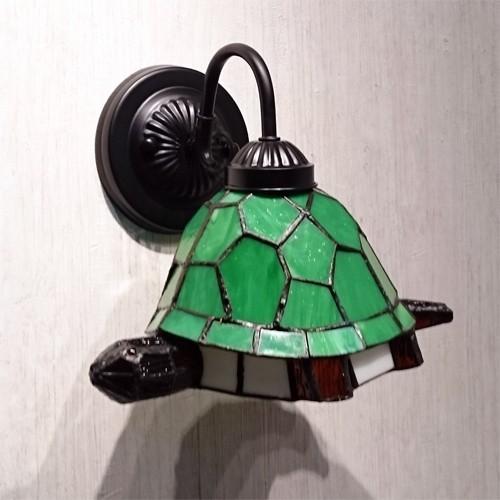 カメ型ステンドグラス照明(亀・タートル) INK-1004023H : 株式会社