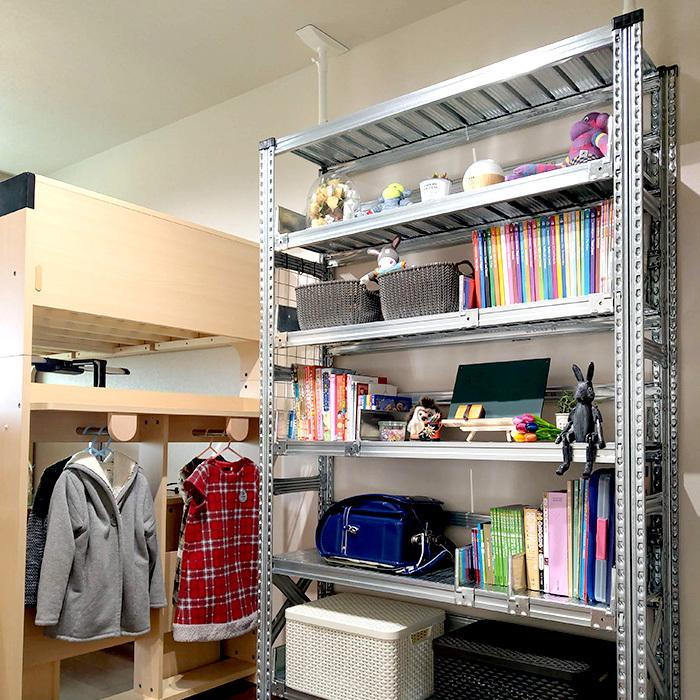 メタルシステム3段（奥行40cm）W1127 Hさ917cm METALSISTEM メタル