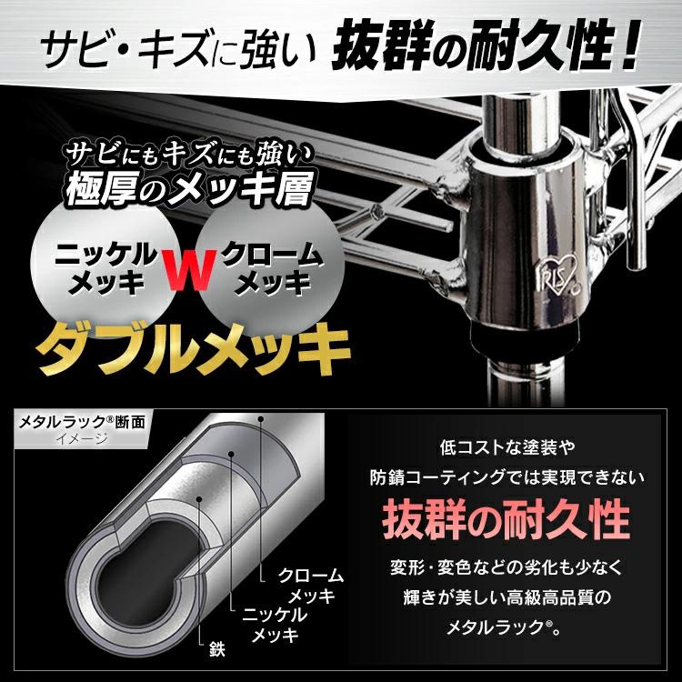 IRIS OHYAMA（アイリスオーヤマ） スチールラック 幅90 5段 ラック