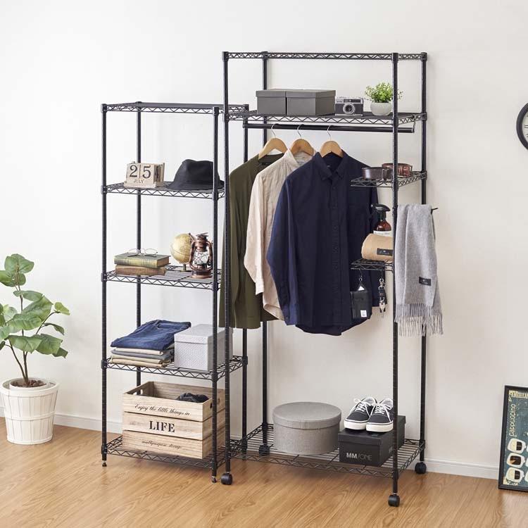 IRIS OHYAMA（アイリスオーヤマ） ハンガーラック ワードローブ