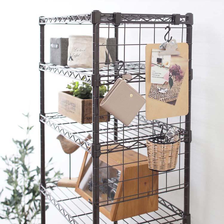 IRIS OHYAMA（アイリスオーヤマ） カラーメタルラック メッシュパネル