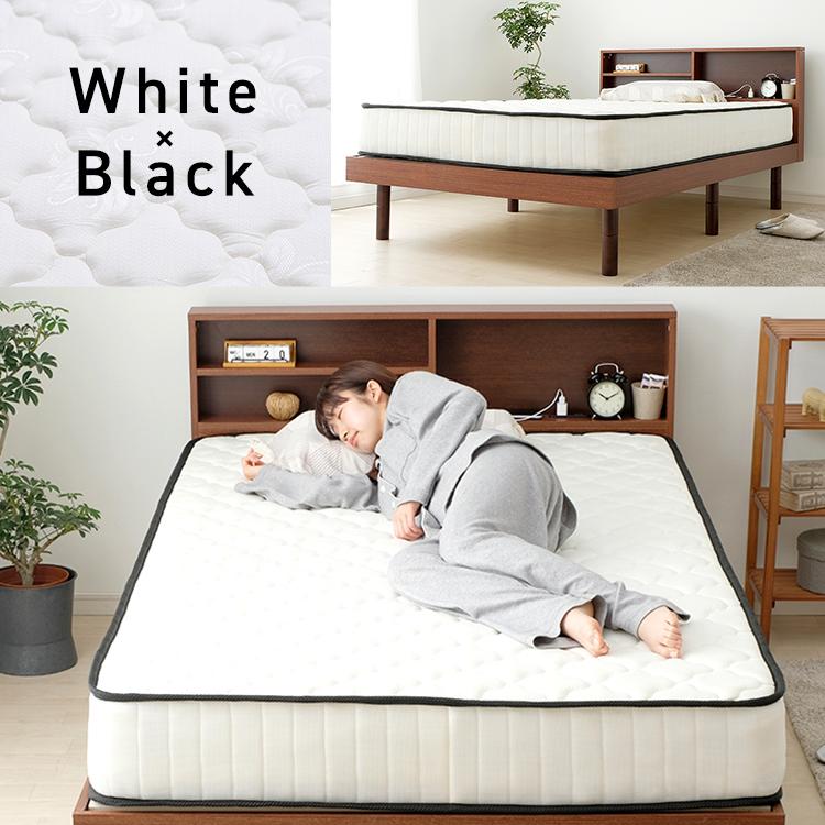 マットレス セミダブル ポケットコイルマットレス 高反発マットレス 高