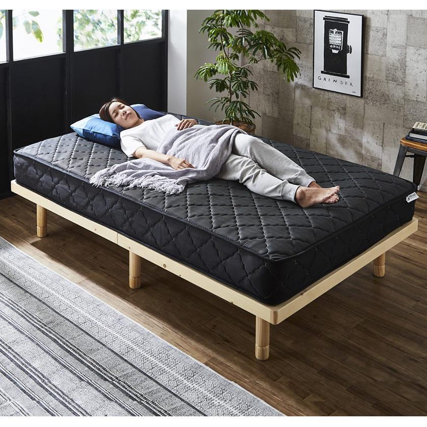 ネルコンシェルジュ ポケットコイルマットレス ショートセミシングル