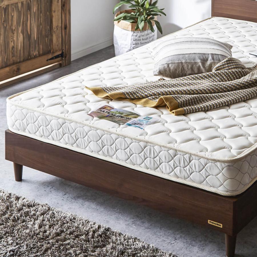 フランスベッド（FRANCEBED） マットレスのみ セミダブル 日本製 硬め