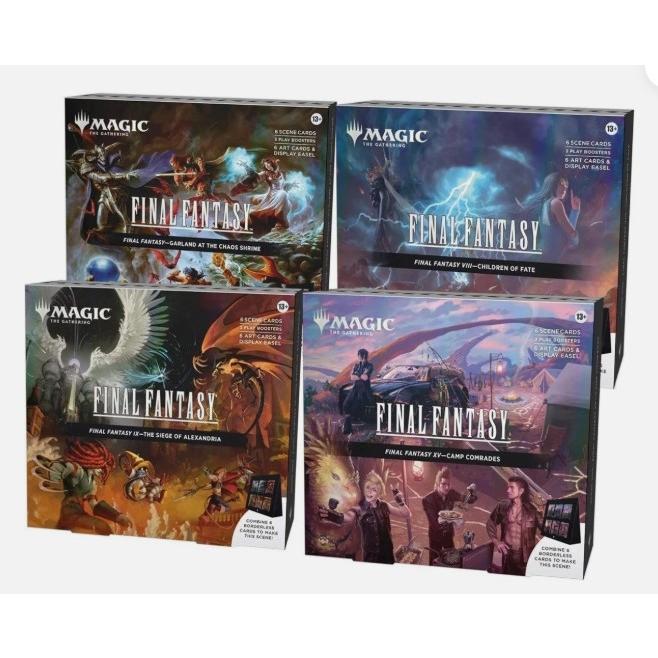 MTG FF シーンボックスFINAL FANTASY4種セット未開封日本語 Amazon.co