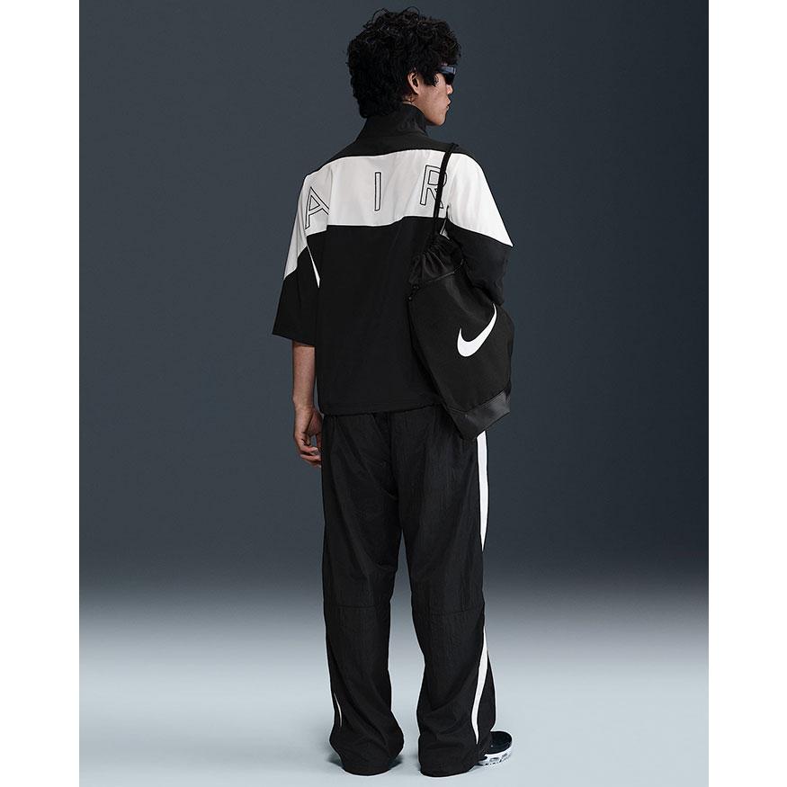 NIKE（ナイキ） シャツ 半袖 メンズ エア ハーフ ジップ ブラック