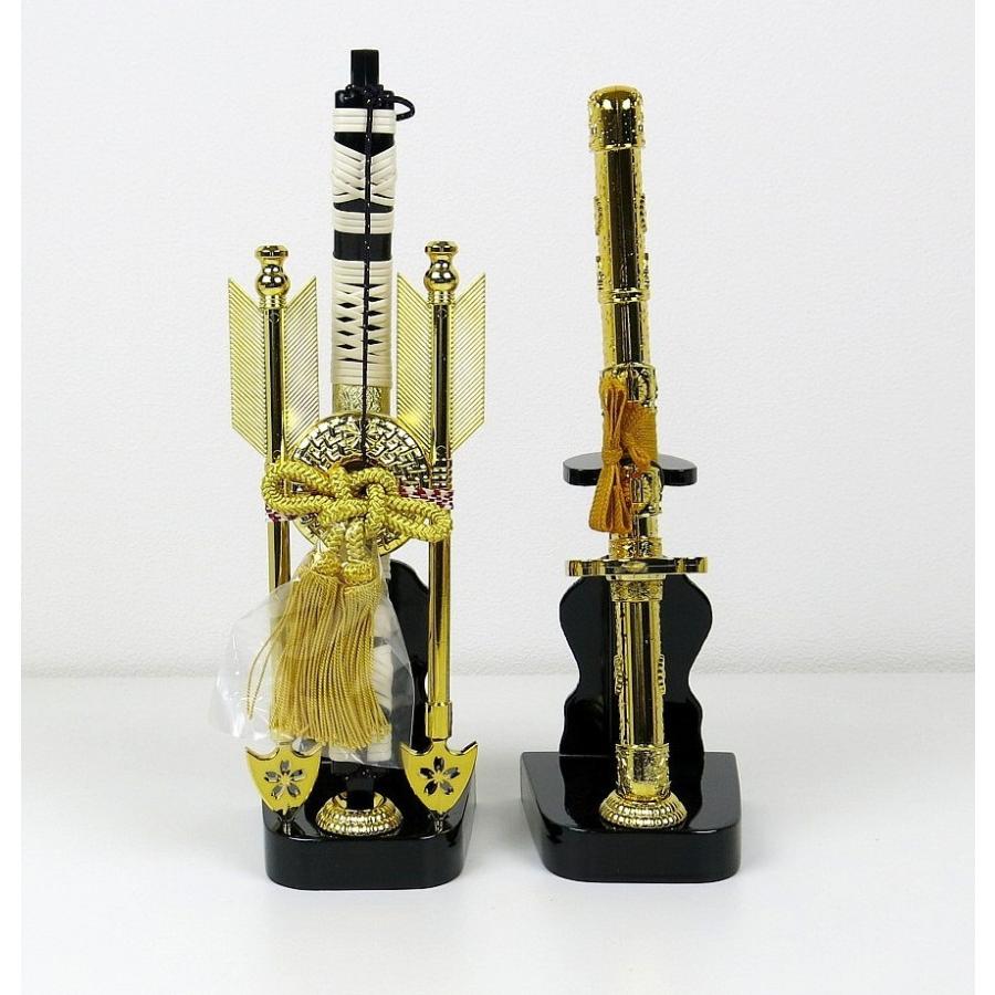 鯉印 弓太刀 8号 （高さ約28cm） 端午の節句 五月人形 兜飾り 鎧飾り