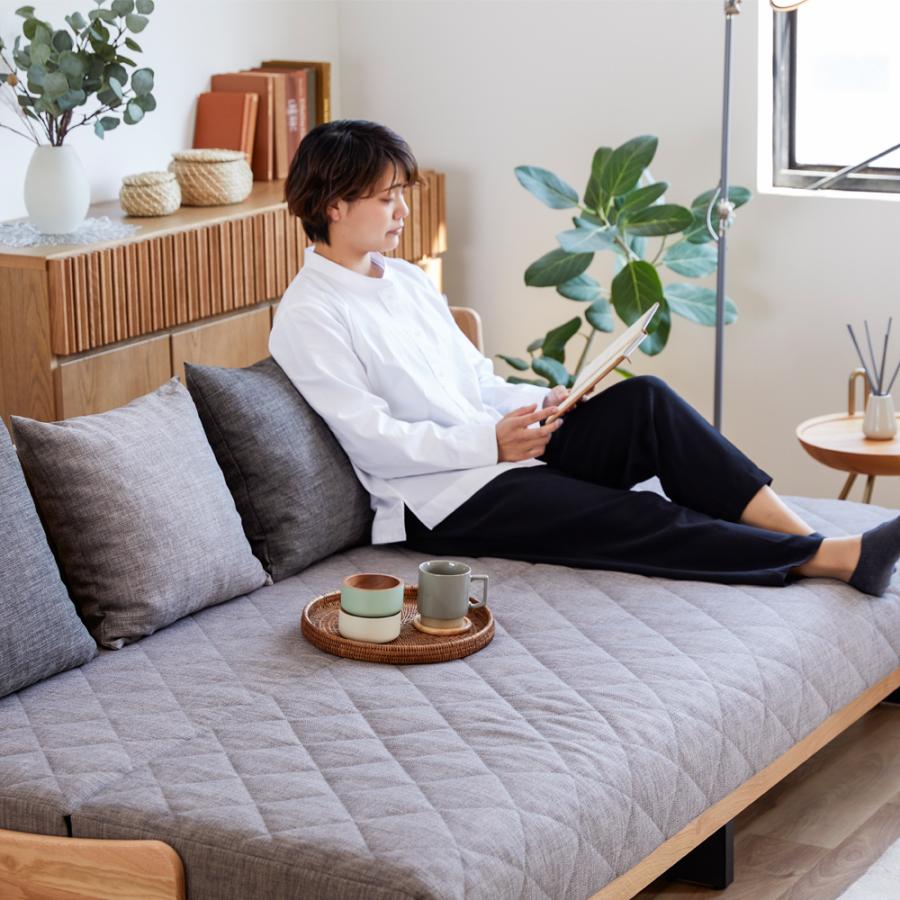 大塚家具 ソファベッド ドロシー2(幅199cm) 張地全2色 木部全2色 大塚