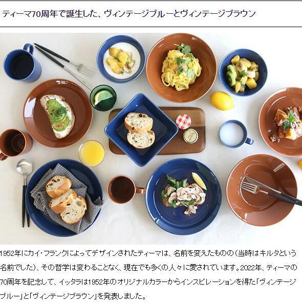 ティーマ イッタラ ヴィンテージブルー プレート 21cm iittala Teema
