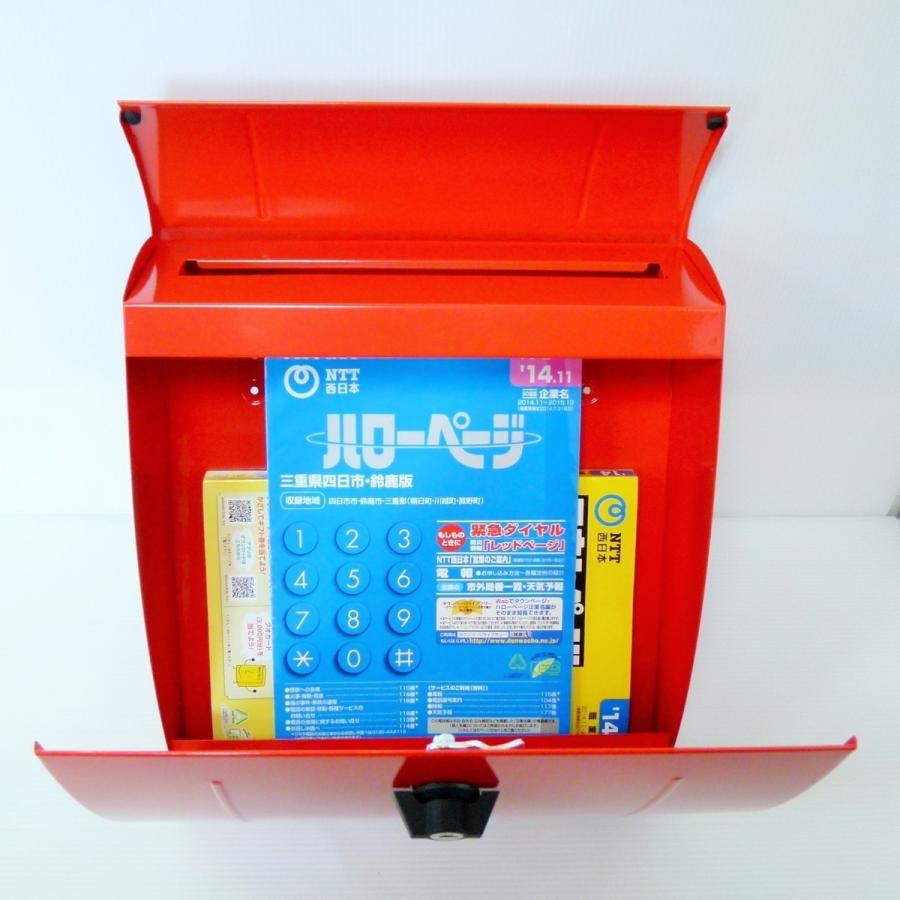 ポスト 郵便ポスト郵便受けおしゃれ北欧大型鍵付きスタンド型