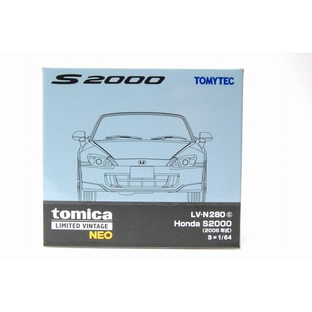 トミーテック LV-N280c ホンダ S2000 2006年式 (水色) トミカ