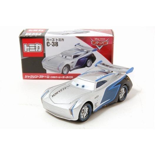 カーズトミカ 絶版☆C-38 ジャクソン・ストーム (シルバーレーサー