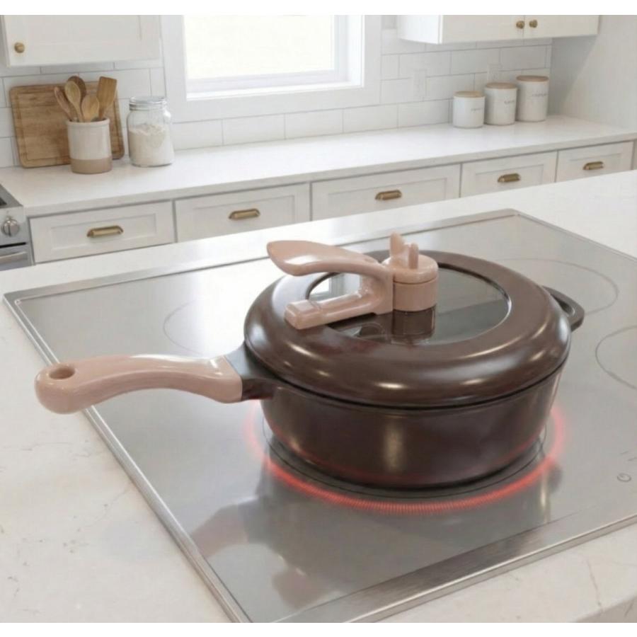 平野レミ公式】レミパン イエロー 24cm RHF-221 オール熱源対応 深型