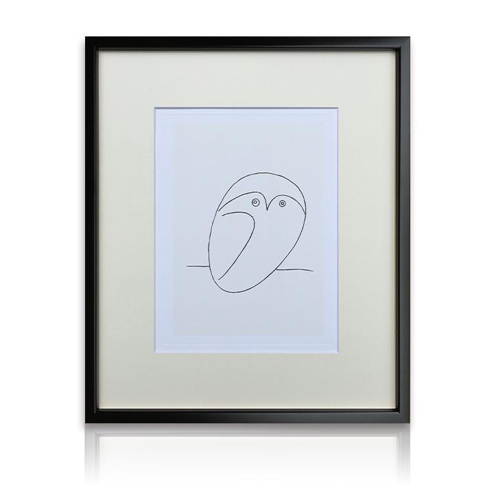 アートパネル Pablo Picasso パブロ・ピカソ Le hibou フクロウ