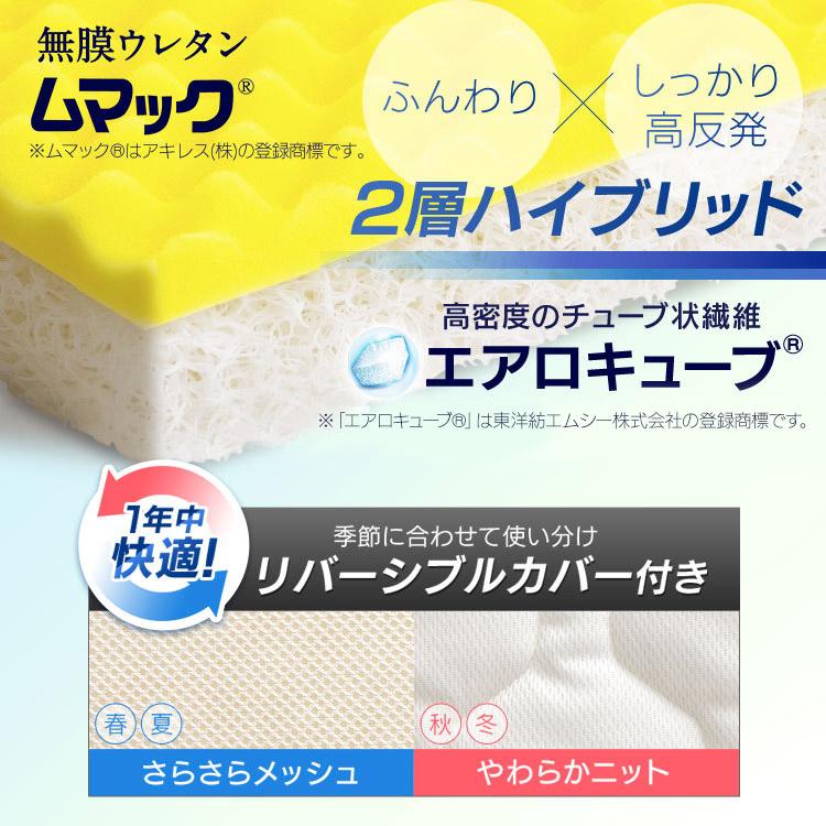 IRIS OHYAMA（アイリスオーヤマ） マットレス ダブル マットレス