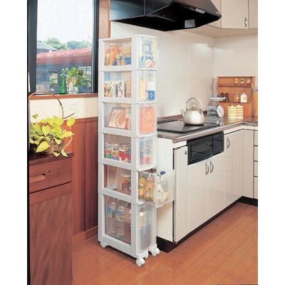 IRIS OHYAMA（アイリスオーヤマ） チェスト 6段 キッチンチェスト