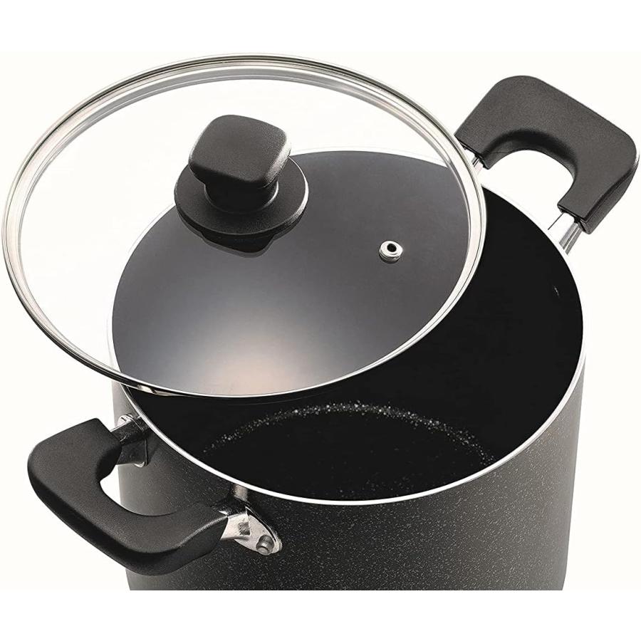 PEARL LIFE 両手鍋 24cm おしゃれ 鍋 IH ガス なべ ブルーダイヤモンド