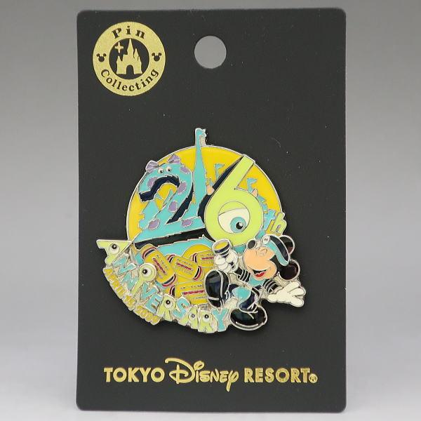 Disney（ディズニー） ミッキー TDL26周年ピンバッジ 東京