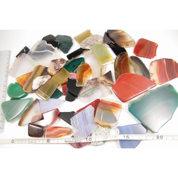 天然石板詰め合わせ 500g /til-01 : 天然石専門店名取貴石 - 通販