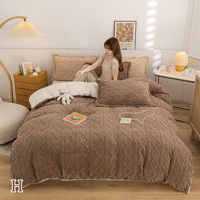 枕カバー 2枚セット 裏ボア もこもこ マイクロファイバー シングル