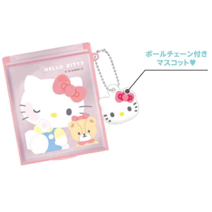 クラ123751 【サンリオキャラクターズ】マスコット付きミラー【ハロー