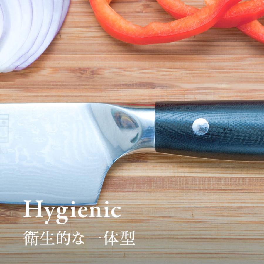 issiki 包丁 ダマスカス 牛刀包丁 VG10 ISSIKI 20cm 送料無料 V金10号