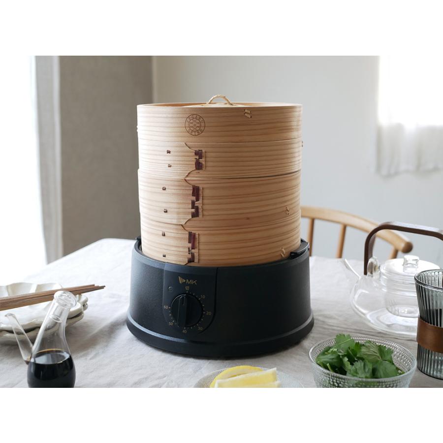 ほったらかし電気せいろ」 21cmタイプ ブラック : shopooo by GMO