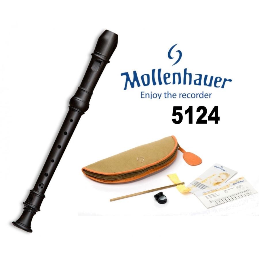 MOLLENHAUER 木製ソプラノリコーダー 5124グラナディラ -国内正規品