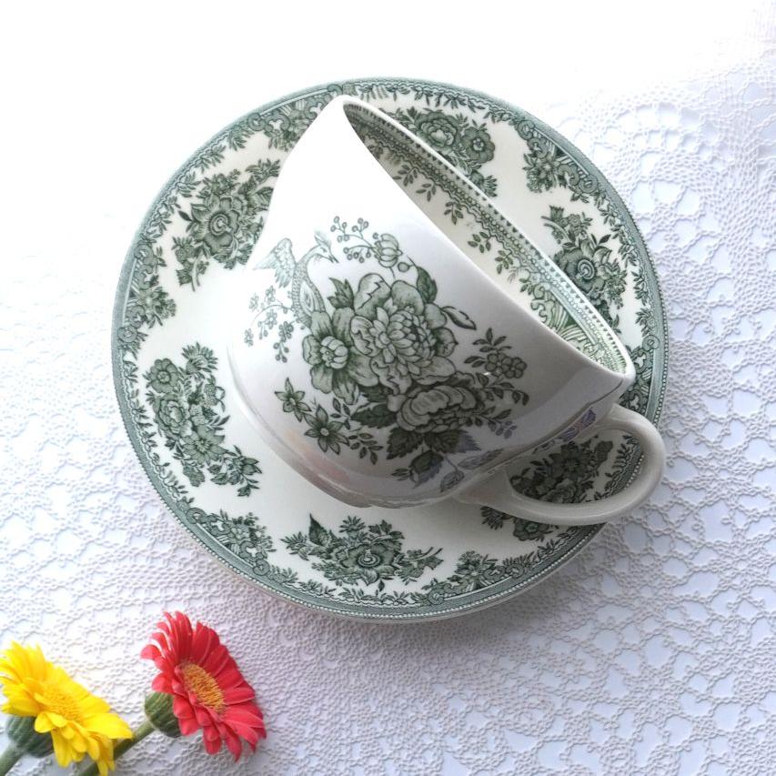 BURLEIGH（バーレイ） グリーン アジアティックフェザンツ ブレック