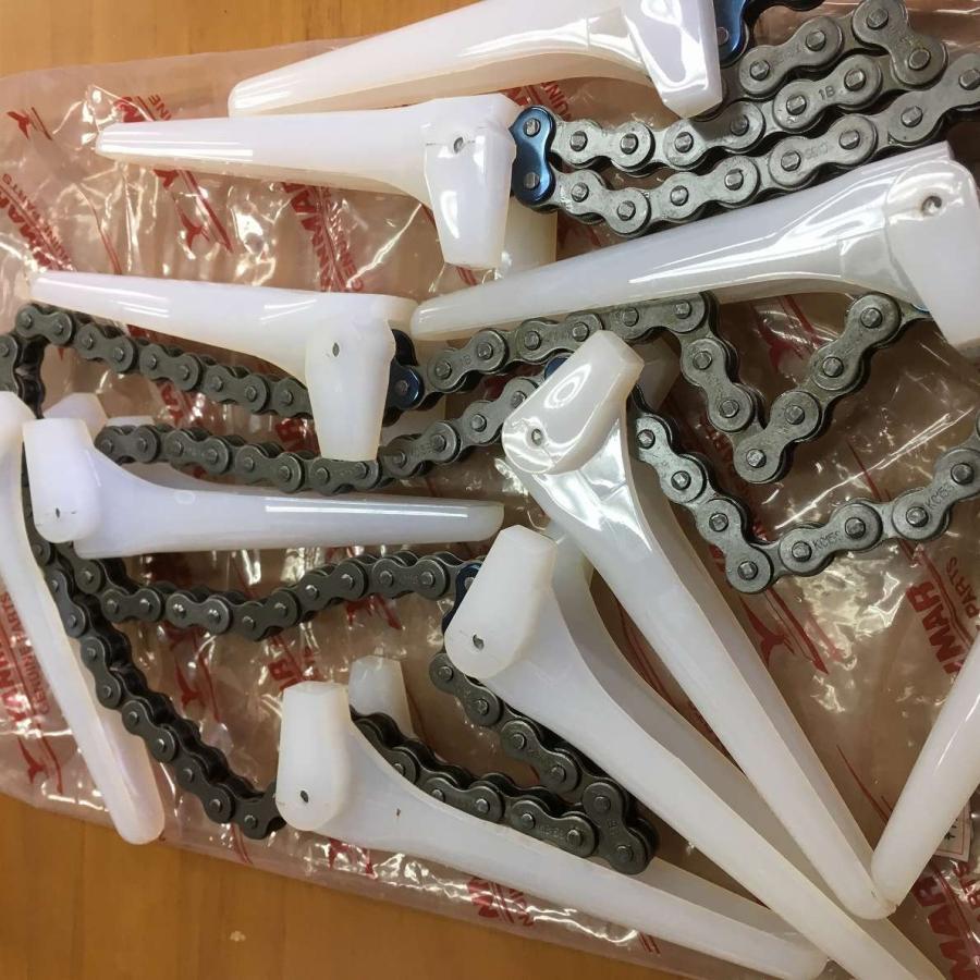 ヤンマー純正 コンバイン用引き起こしチェーン [1E8090-13854] サイズ