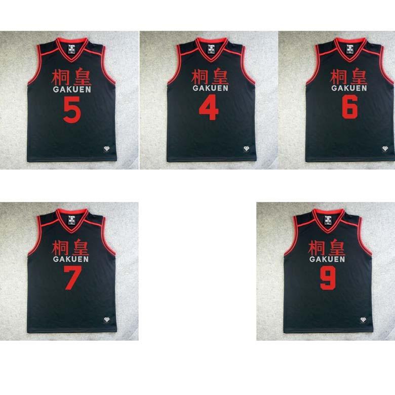 桐皇高校 ユニフォーム 2点セット 黒子のバスケ バスケ部 隊服