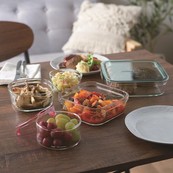 iwaki（イワキ） 保存容器 11点セット グリーン 耐熱ガラス パック