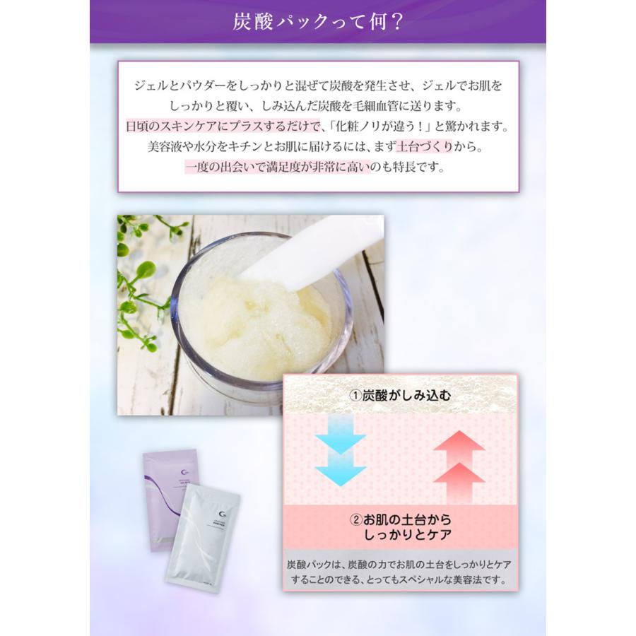 公式】グレースアイコ ジェルパック (10回分) 炭酸パック 炭酸ジェル