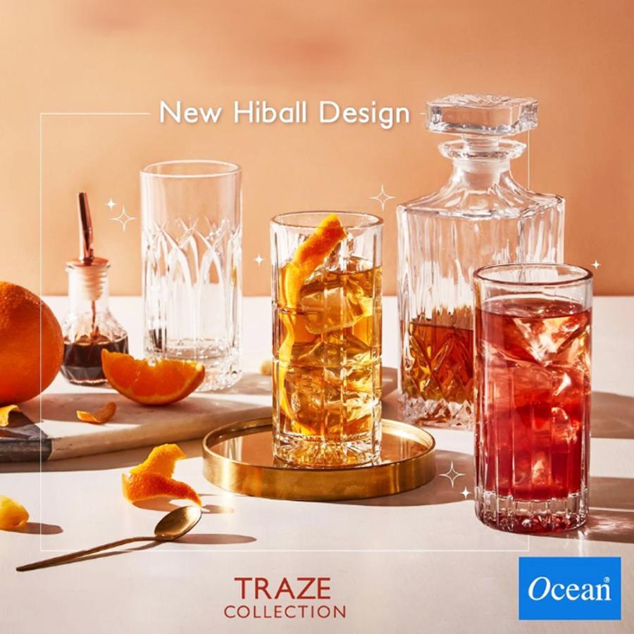 選べるデザイン ハイボールグラス6個セット 350ML ロングカクテル