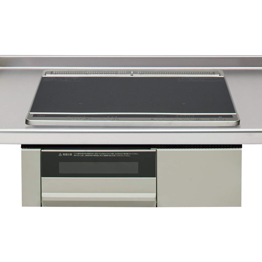 クリナップ IHクッキングヒーター ZEDRZ6M22CSK 2口IHヒーター（低電気